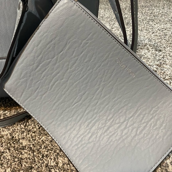 Calvin Klein Twilight Blue Sonoma Reversible Tote - Picture 6 of 9